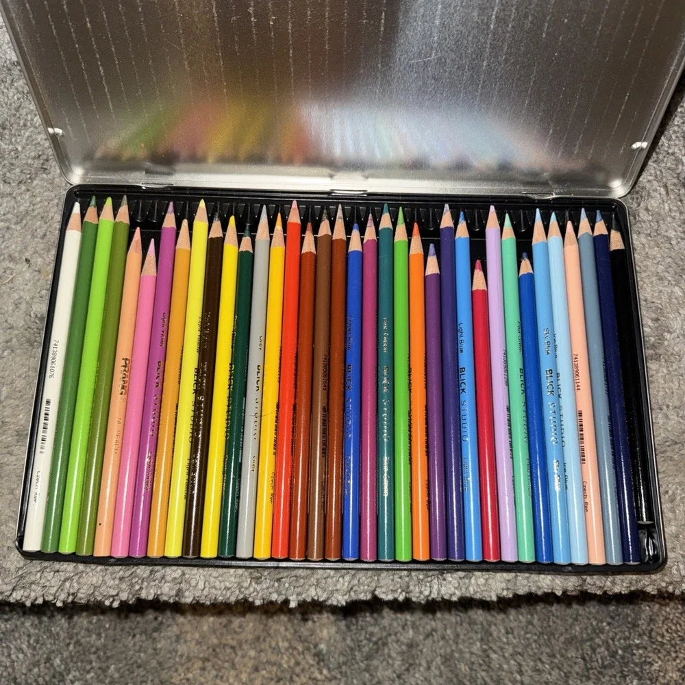 Blick Studio 36 Artists Colored Pencils- Set of 36 Blendable High Pigment
